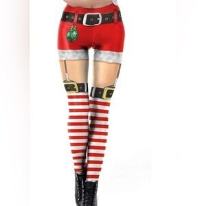 Funny Christmas leggings